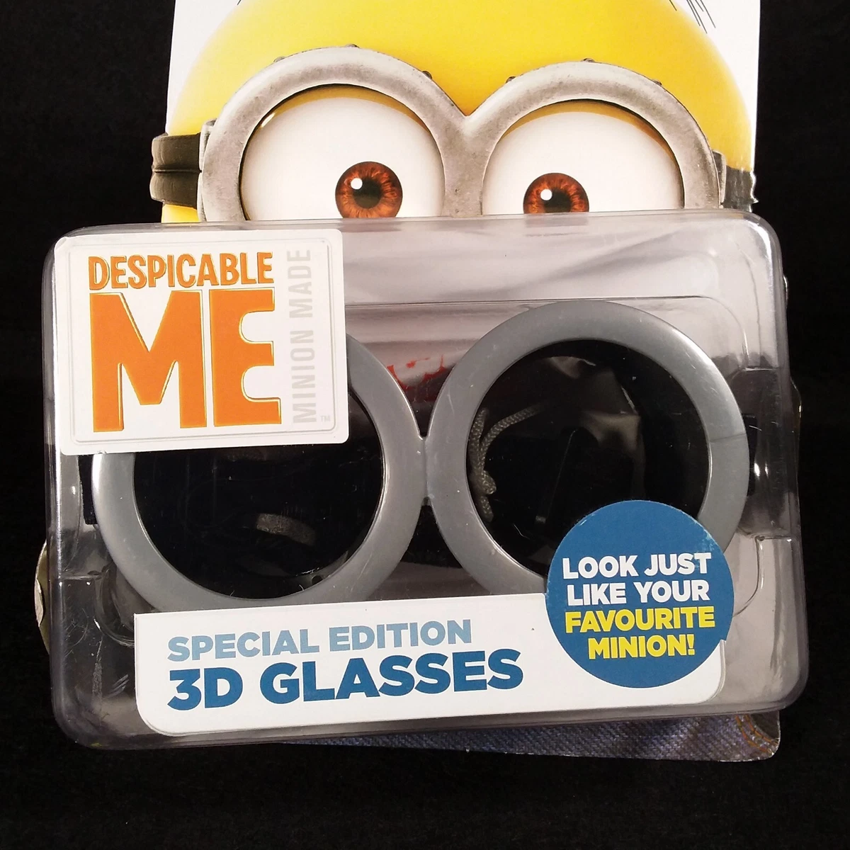 Despicable Me Minion Made Special Edition 3D Glasses Goggles - SEALED | eBay