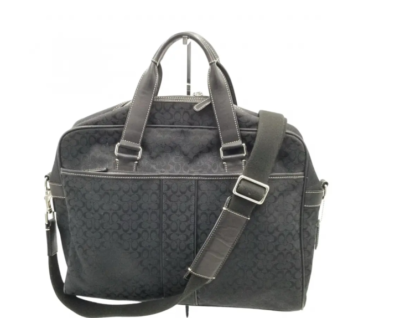 Coach MEDIUM F70181 Hudson Black Signature C Print Canvas
