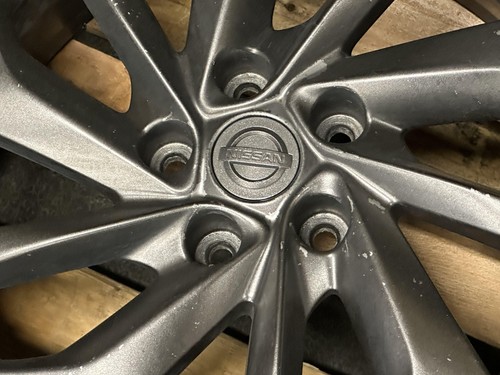 Nissan Rogue SL Non Sport OEM Rim Wheel 18x7 2014 2015 2016 403004BH1A 10 Spoke - Picture 2 of 3