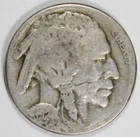 1924-S Buffalo Nickel | Circulated Planchet Flaw | Semi-Key Date | Free Shipping