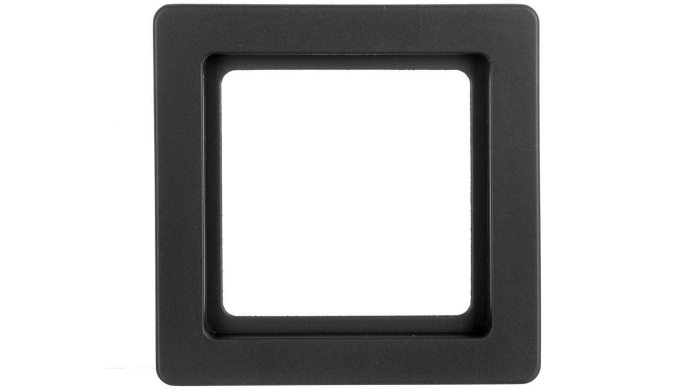 Berker Q.1 Universal single frame anthracite/velvet 10116086 /T2UK