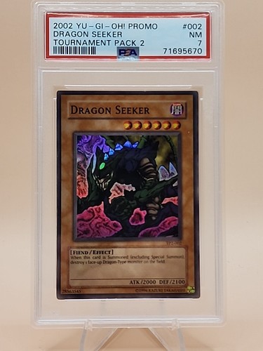 PSA 7 Dragon Seeker - TP2-002 - Pacchetto Torneo - Yu-Gi-Oh! Yugioh quasi nuova - Foto 2 di 8