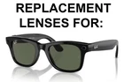 Ray Ban META Wayfarer RW4008 53 Replacement Lenses Reading Glass/Progressive