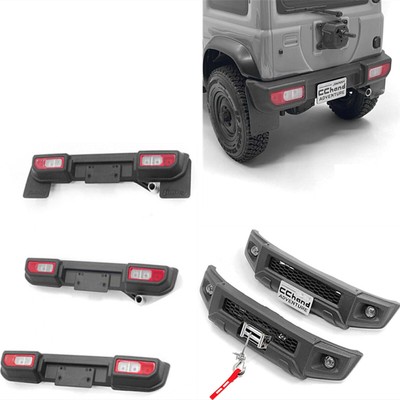 Auto vorne hinten Stoßstange Auspuff Kotflügel für MST J4 Jimny RC Crawler Car