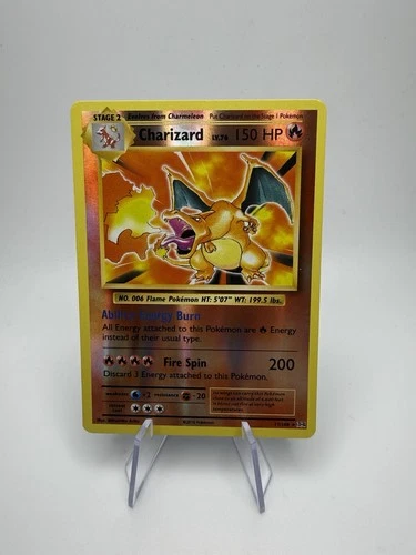 2016 Pokémon Evolutions Charizard 11/108 Reverse Holo Rare NM