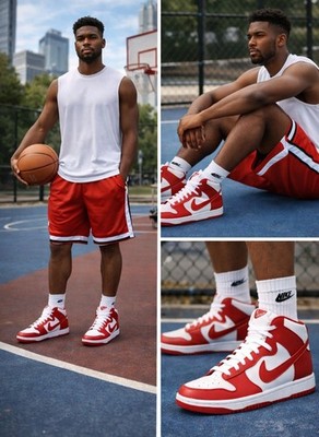 Nike Terminator  High Red Gr.: 46 * NEU + OVP *  99,90 