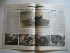 Bundeswehr aktuell Zeitung Nr.34 - 2010 u.a. Streitkräfte Leopard 2