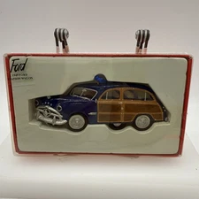 Kurt Adler's Official Ford Motor Company 1949 Ford Station Wagon Ornament NEW