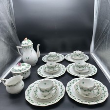 Herend Kaffeeservice für 6  Personen 21-teilig- H.25