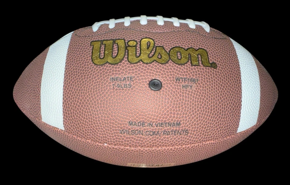 CAM NEWTON SIGNED NCAA WILSON FOOTBALL WITH COA HOLOGRAM AUBURN JD - Image 2 of 4