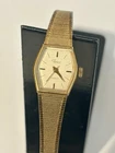 Vintage Timex T CELL Gold Tone Quartz Analog Women's Watch Needs Battery