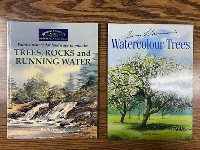 Terry Harrison's Watercolour Trees- Trees, Rocks and running by Keith Fenwick