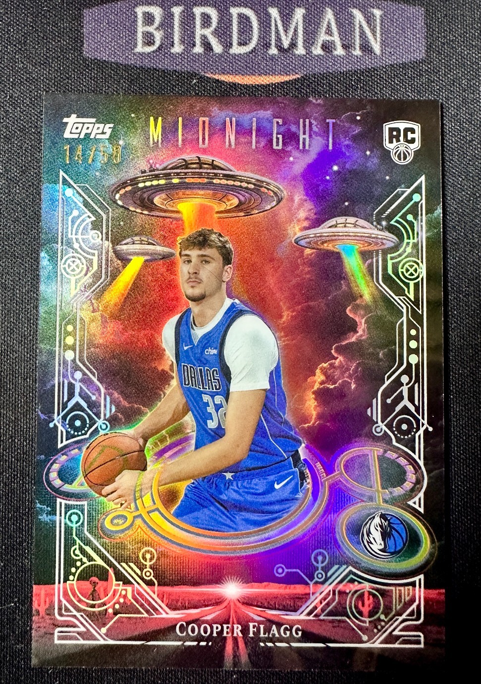 2025-26 Topps Midnight Cooper Flagg RC Rookie Daydreamers Gold Foil /50 SSP