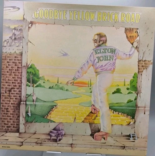 Elton John Goodbye Yellow Brick Road OG Pinckneyville Pressing Tri-Fold 1973 LP