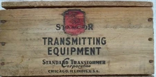Used Wood Stancor Transmitting Equip Shipping Box for Transformer Model P-3025