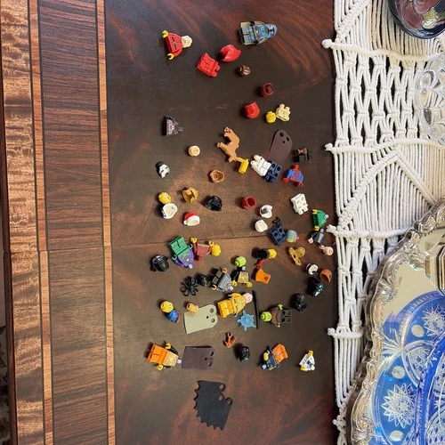 LEGO Minifigure Lot Mixed Parts Star Wars Marvel Spider-Man City + 2  Complete