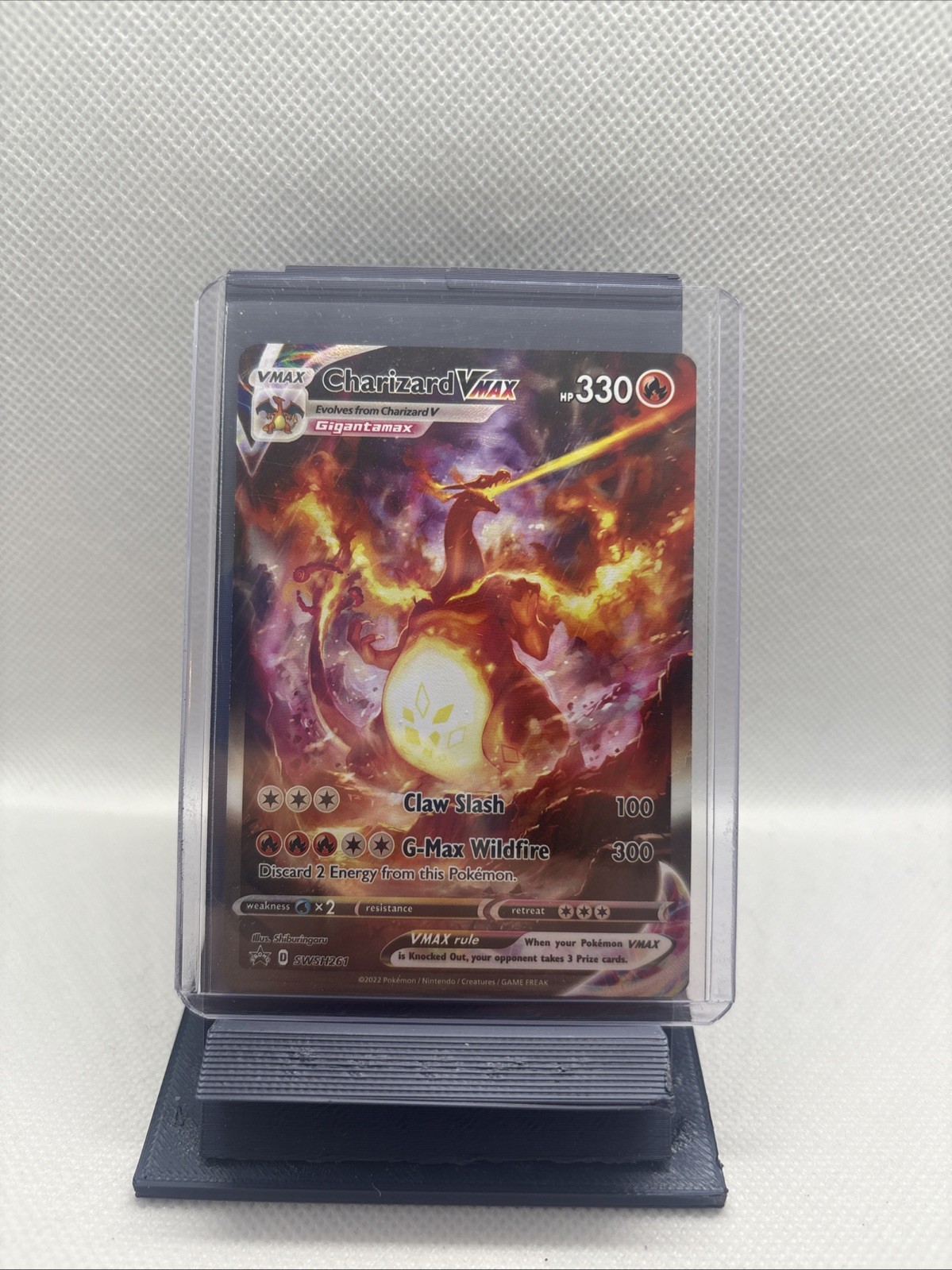 2022 Pokemon Black Star Promo Charizard UPC SWSH261 Charizard VMAX Full Art NM