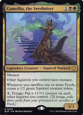 Camellia, the Seedmiser BLB 207 English NM - MTG