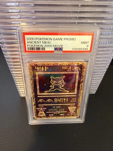 2000 Pokemon Game Movie Ancient Mew Promo PSA 9 MINT