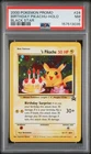 2000 POKEMON PROMO BLACK STAR #24 BIRTHDAY PIKACHU-HOLO PSA 7