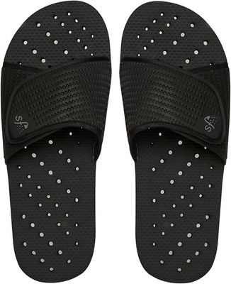 Showaflops Men's Slide Quick Draining Sole Anti-slip Shower Sandal NEW