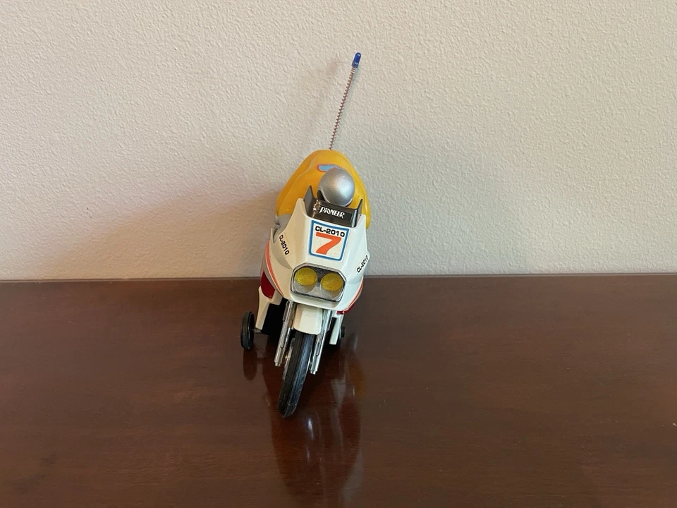 Vintage 1980s Pioneer CX500 Motorcycle Toy CL-2010 Hong Kong WORKS Great  - Image 3 of 4