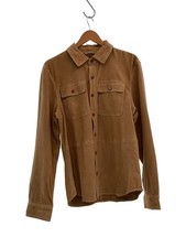 POLO RALPH LAUREN Leather Jacket Bomber M Goat Leather BRW Solid 710962246001