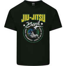 Jiu Jitsu Brazilian MMA Mixed Martial Arts Mens Light Cotton T-Shirt