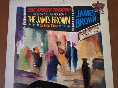 James Brown Live at the Apollo Vinyl LP Soul Funk 1962 King Records