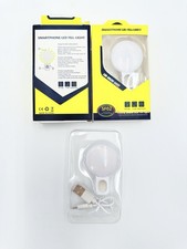 Selfie LED Light For Cellphone Tablet Laptop Rechargeable with cable