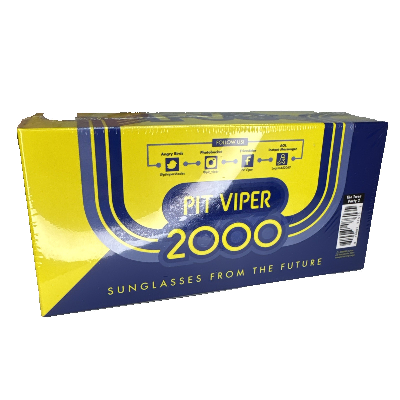 Pit Viper Twea Party 2 Sunglasses Rare NIB Sealed Limited Edition 1500 Made