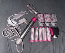 Dyson Airwrap HS01 Nickel/Fuchsia US Plug 120V Extra Barrels