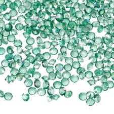 16800 Pcs Wedding Table Scatter Confetti Diamond(Malachite Green)