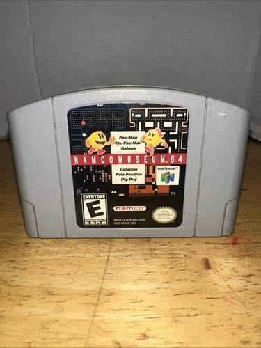 New ListingNamco Museum 64 (Nintendo 64, 1999) - Authentic Tested