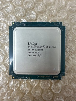 Intel Xeon E5-2695 v2 12 Core 2.4GHz SR1BA LGA 2011 B Grade CPU Processor