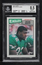 1987 Topps Reggie White #301 BGS 8.5 HOF 0q3