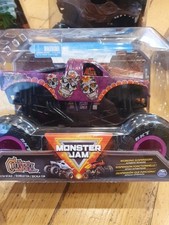 Monster Jam Calavera 1:24 Scale Very Rare Collectors Die-Cast Metal Moster Truck