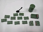 1984 Vintage G.I. GI Joe Lot 3.75 ARAH Mortar Defense Unit Playset Blueprints