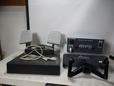 Cirrus Precision Flight Controls PCATD Yoke & Rudder Pedals W/3rd Unit No Cords