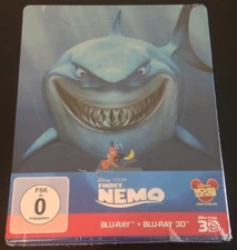 FINDING NEMO 3D Blu-Ray SteelBook German Exclusive Region Free. New OOP & Rare!