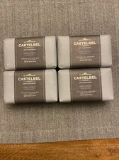 4x CASTELBEL Porto Dark Amber Scented Triple Milled Luxury Bar Soaps