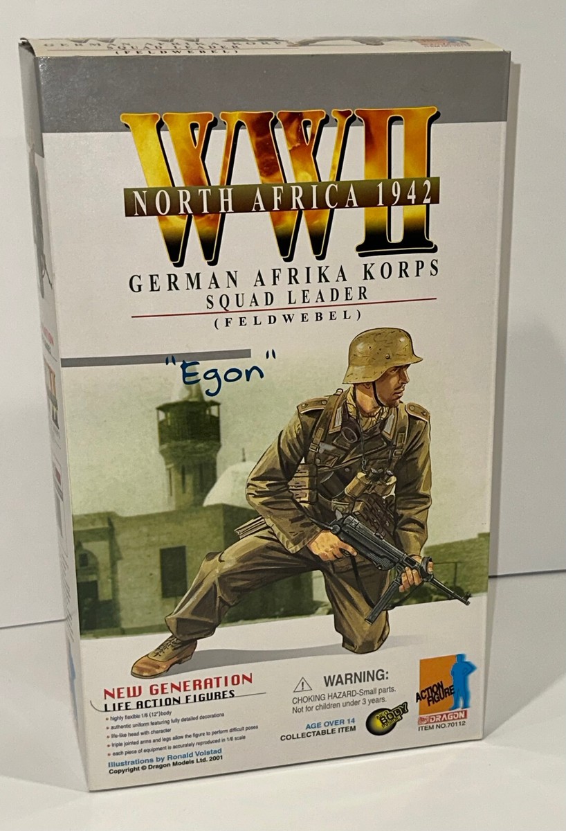 Dragon WWII North Africa 1942 German Afrika Korps Squad Leader