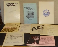 Programs & Leaflets for various Antique Shows and other events; Pittsburgh, etc.