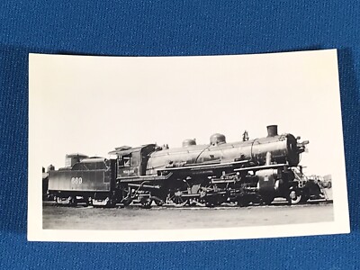 Wabash Eisenbahn Lok 669 Vintage Foto 