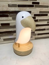 Bluetooth Speaker with Dimmable LED Night Light Toucan Bird