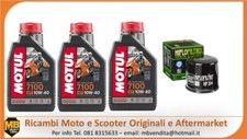 KIT TAGLIANDO YAMAHA TMAX 560 2020 2021 2022 2023 OLIO MOTUL 7100 10W40 + FILTRO