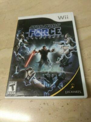 Star Wars The Force Unleashed Nintendo Wii LucasArts
