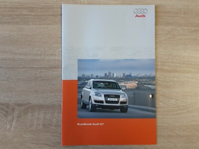 AUDI Q7 Q 7 Road Book 2006 Press Kit Media Lunch Test Drive München Oberhinkofen