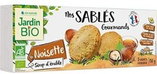 Jardin Bio - Sablés Noisette Sirop D'Érable Bio 150G - Lot De 4