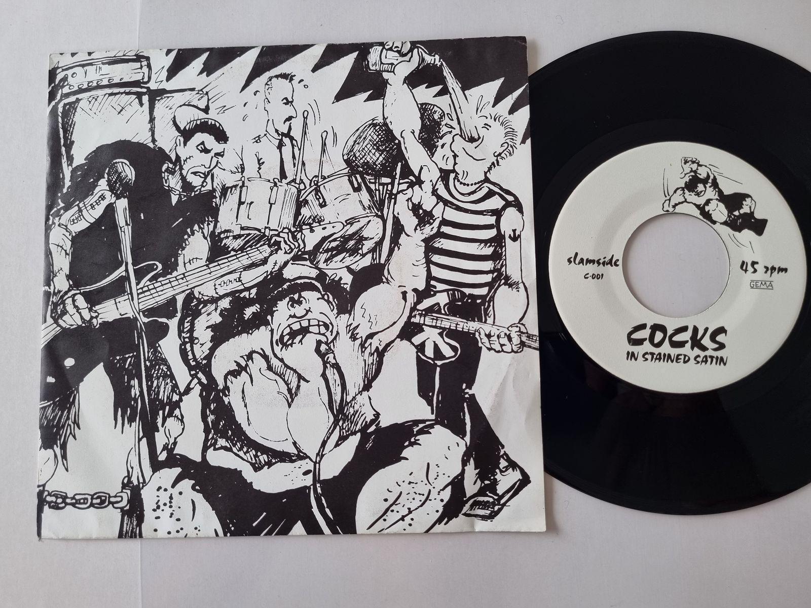 7"" Single Cocks In Stained Satin - EP/ Nasty to me Vinyl Germany